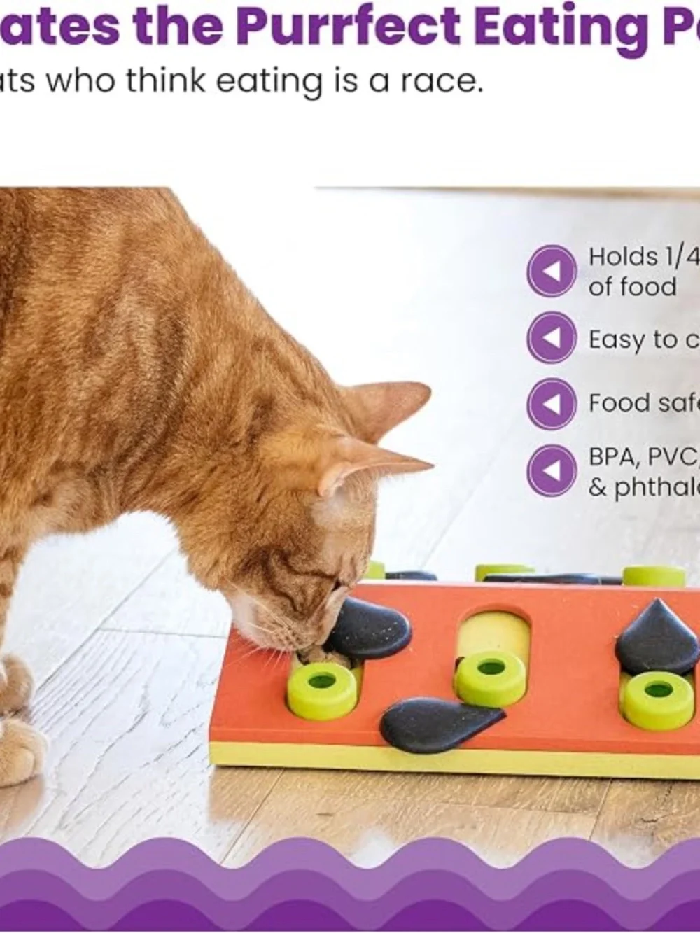 Catstages Nina Ottosson Me Interactive Level 2 Cat Puzzle toy puzzle feeder
